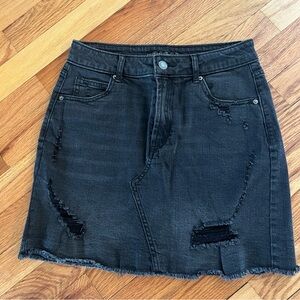 Black Jean Skirt - Wild Fable (size 2)